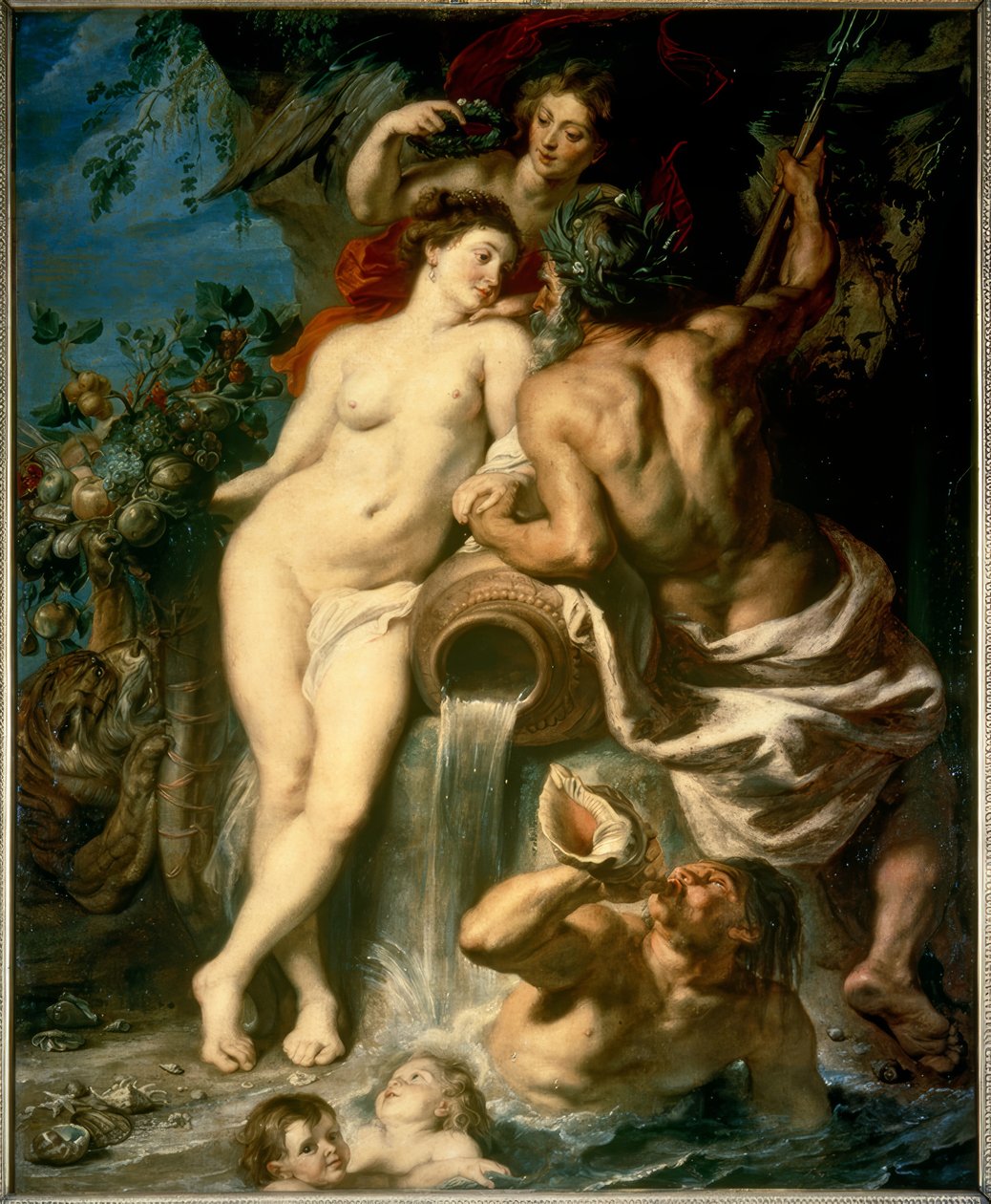 Forbindelsen mellom vann og jorden av Peter Paul Rubens
