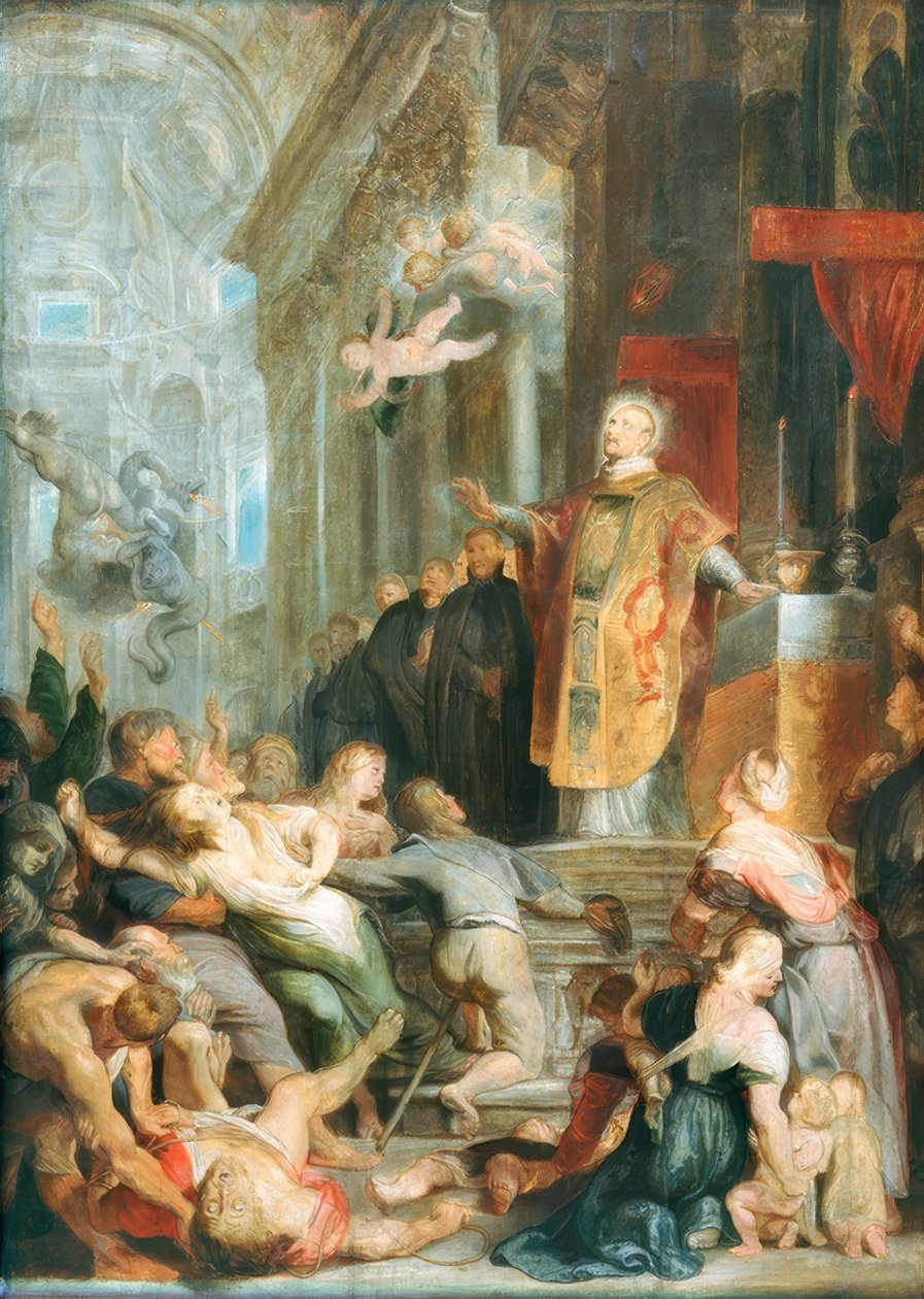 Miraklene til St. Ignatius av Loyola av Peter Paul Rubens