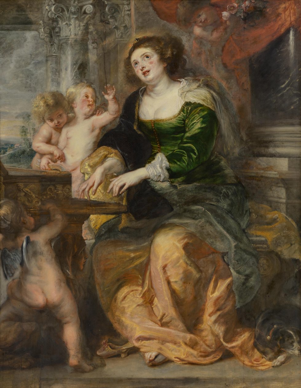 Den hellige Cecilia av Peter Paul Rubens