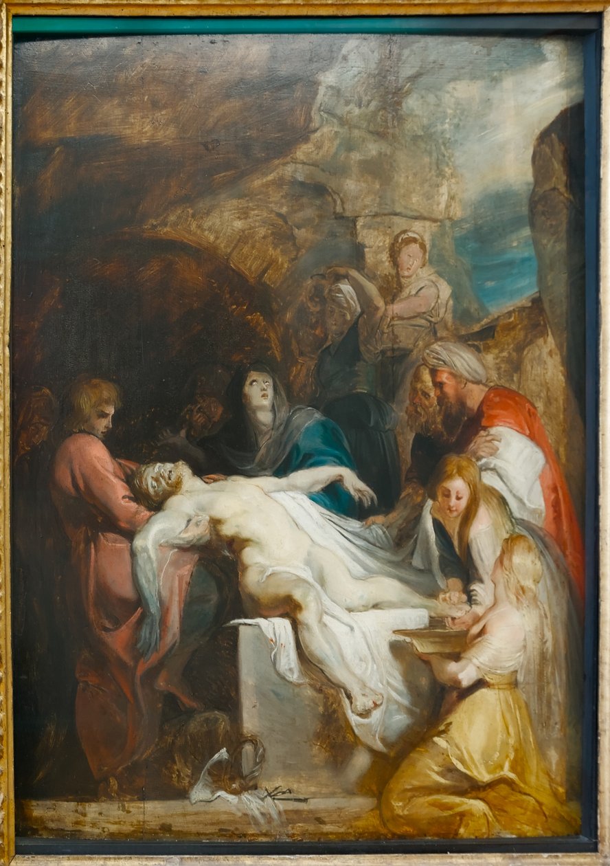 Gravleggelsen av Peter Paul Rubens