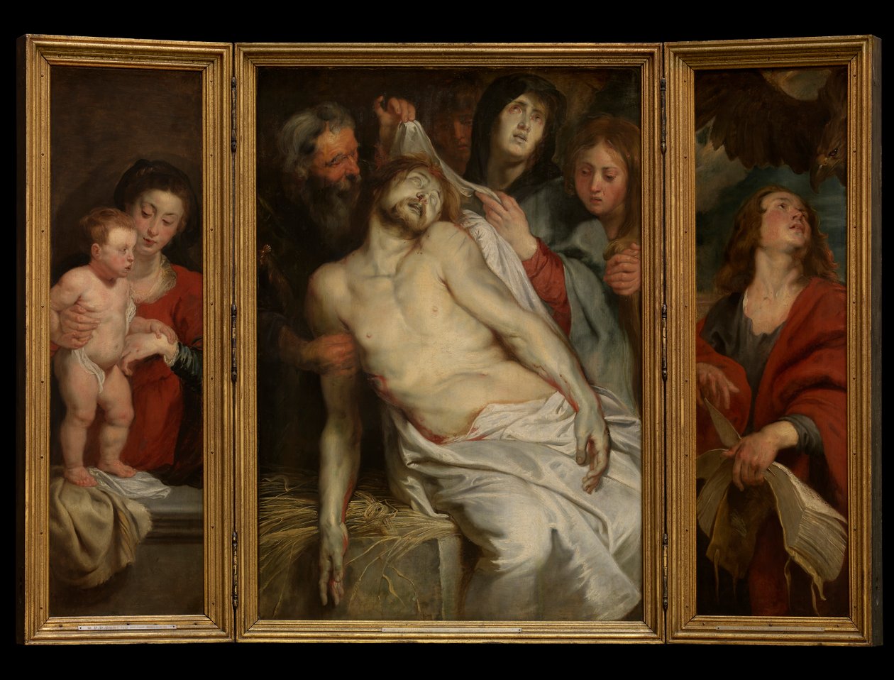 Epitafium av Jan Michielsen og hans kone Maria Maes av Peter Paul Rubens