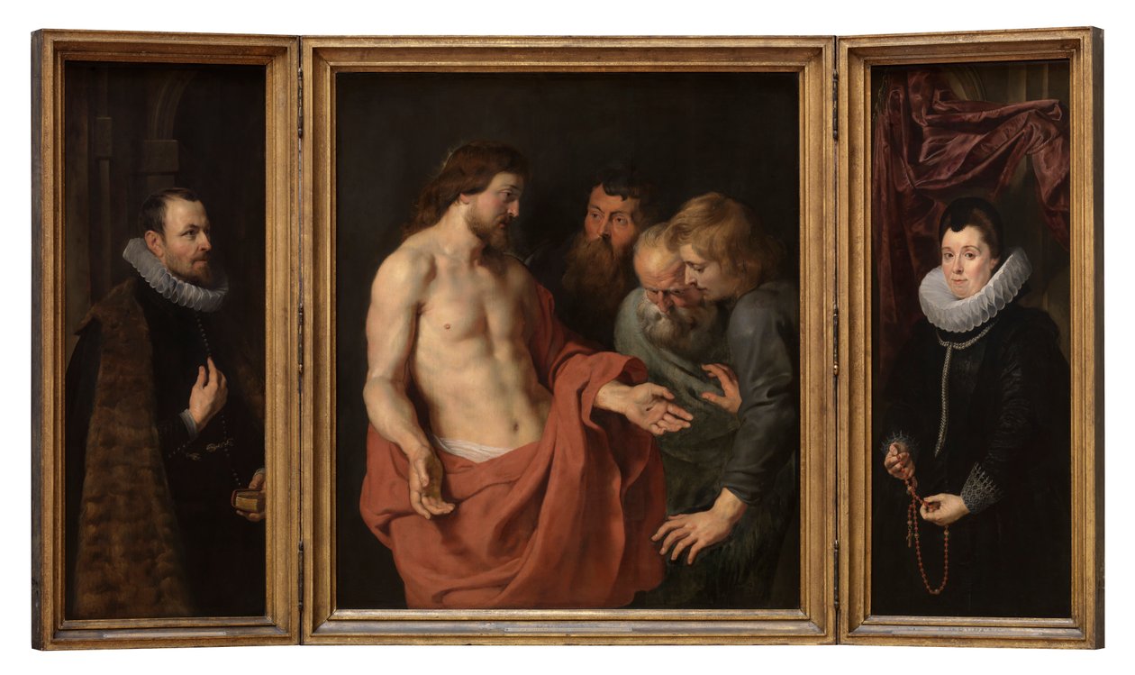 Epitafium av Nikolaas Rockox og kona Adriana Perez av Peter Paul Rubens