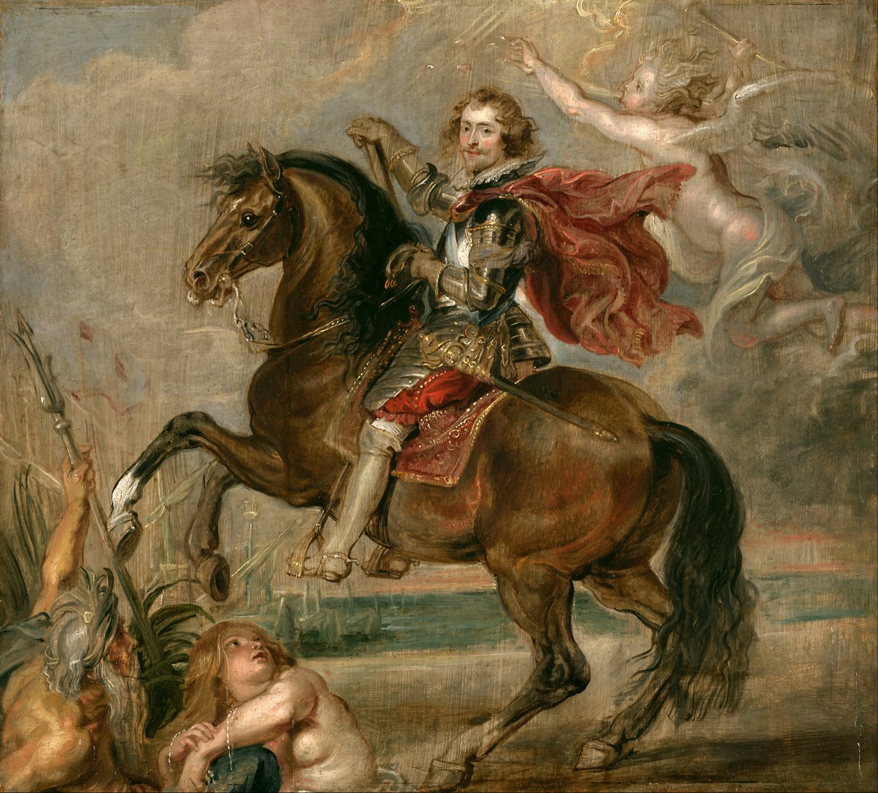 Rytterportrett av hertugen av Buckingham av Peter Paul Rubens