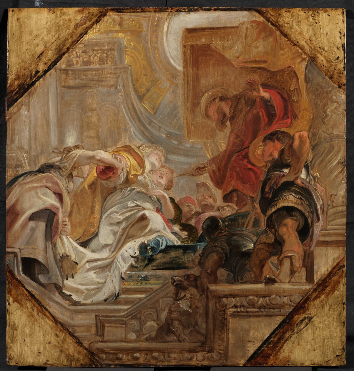 Ester før Ahasverus av Peter Paul Rubens