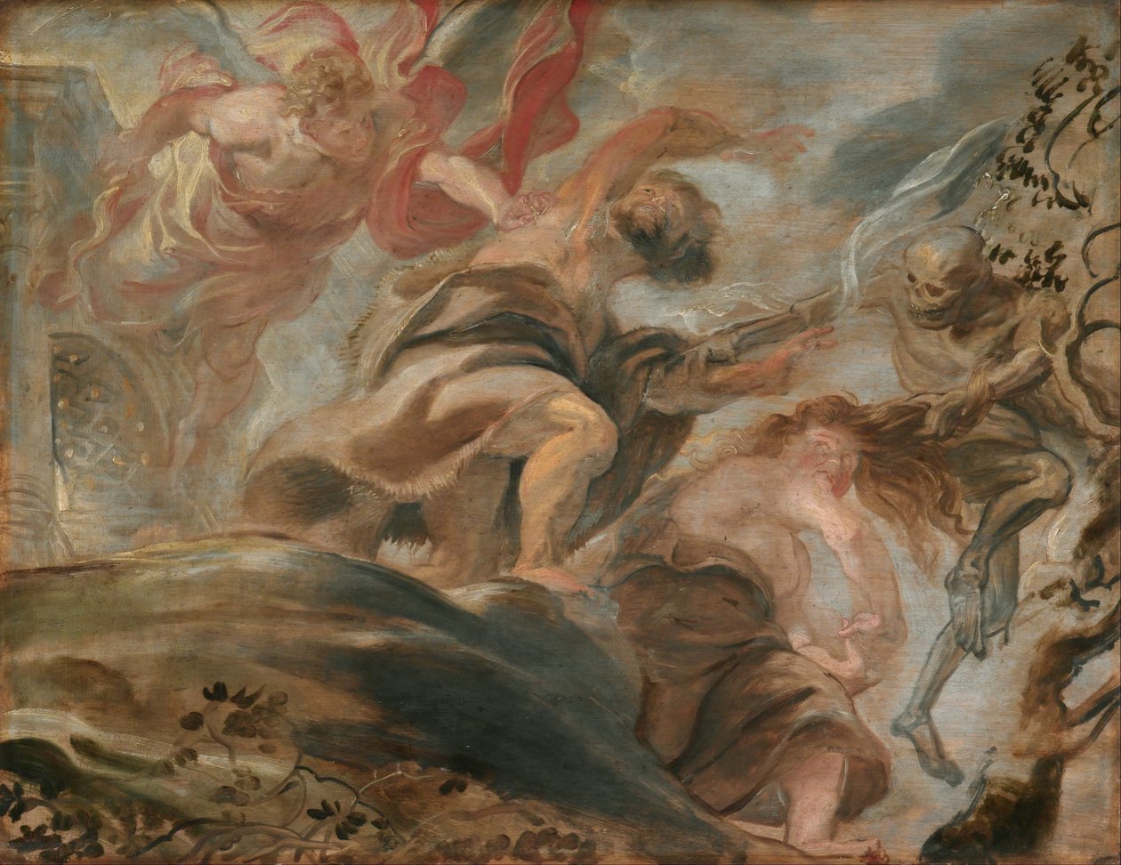 Utdrivelsen fra Edens hage av Peter Paul Rubens