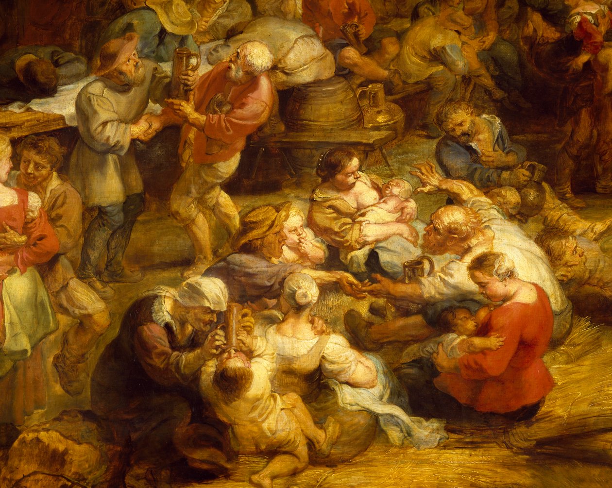 Fair, av Peter Paul Rubens (1577-1640), Detalj av Peter Paul Rubens