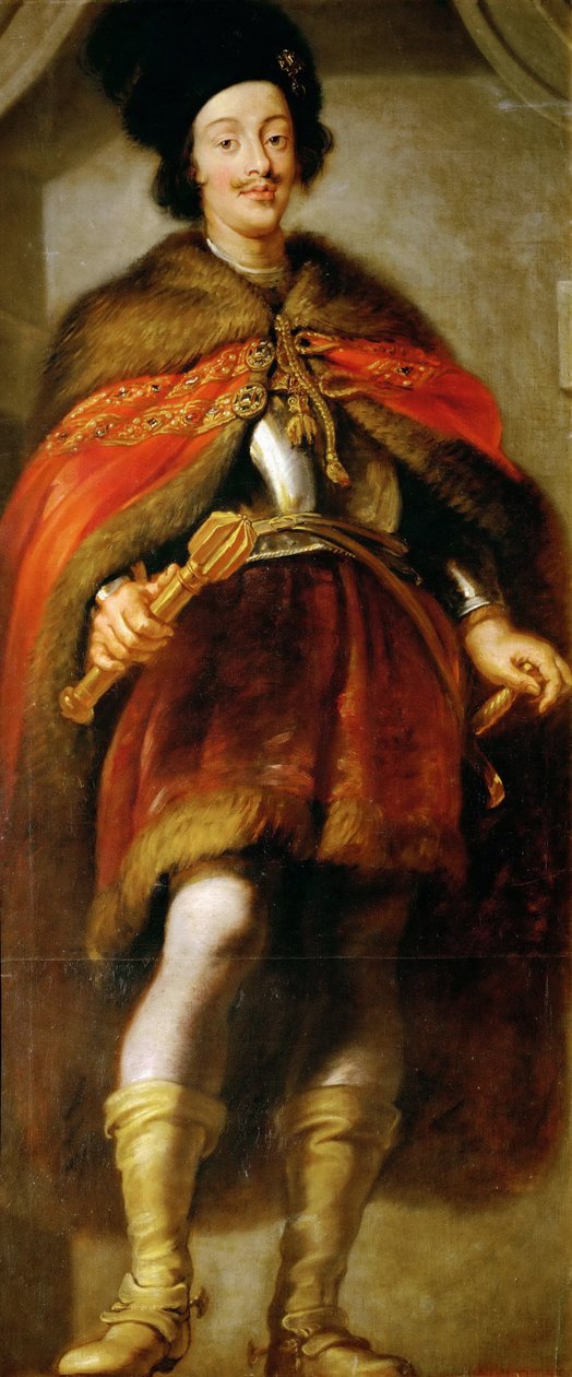 Ferdinand III av Habsburg, romernes keiser - Portrett av keiser Ferdinand III (1608-1657) - Pieter Paul Rubens (1577-1640). olje på lerret av Peter Paul Rubens