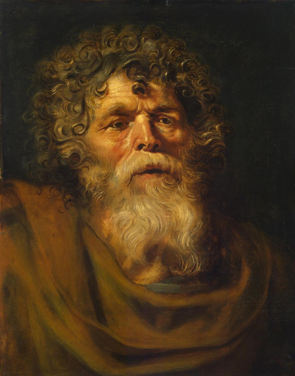Head of an Old Man, Studie for 
