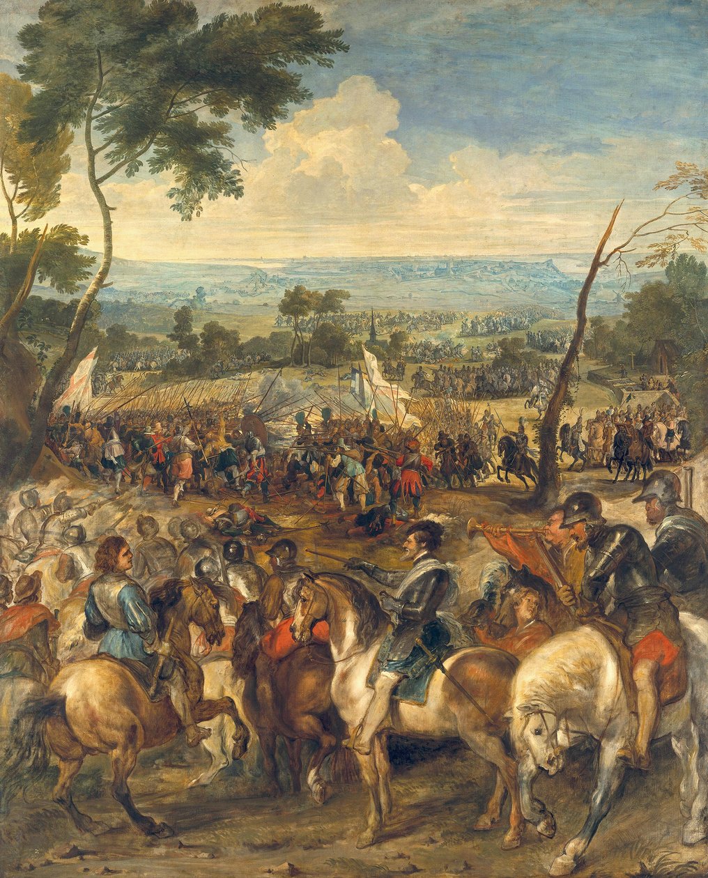 Henrik IV i slaget ved Arques (med Pieter Snayers) av Peter Paul Rubens