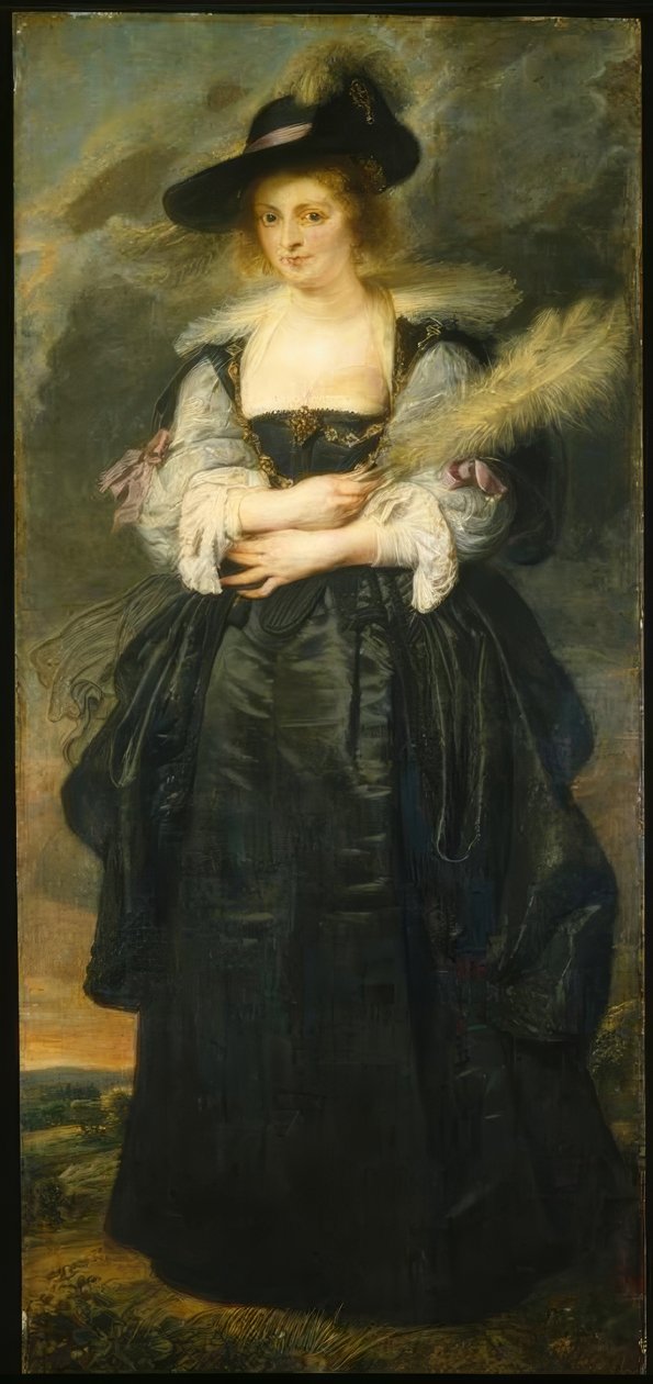 Helene Fourment av Peter Paul Rubens