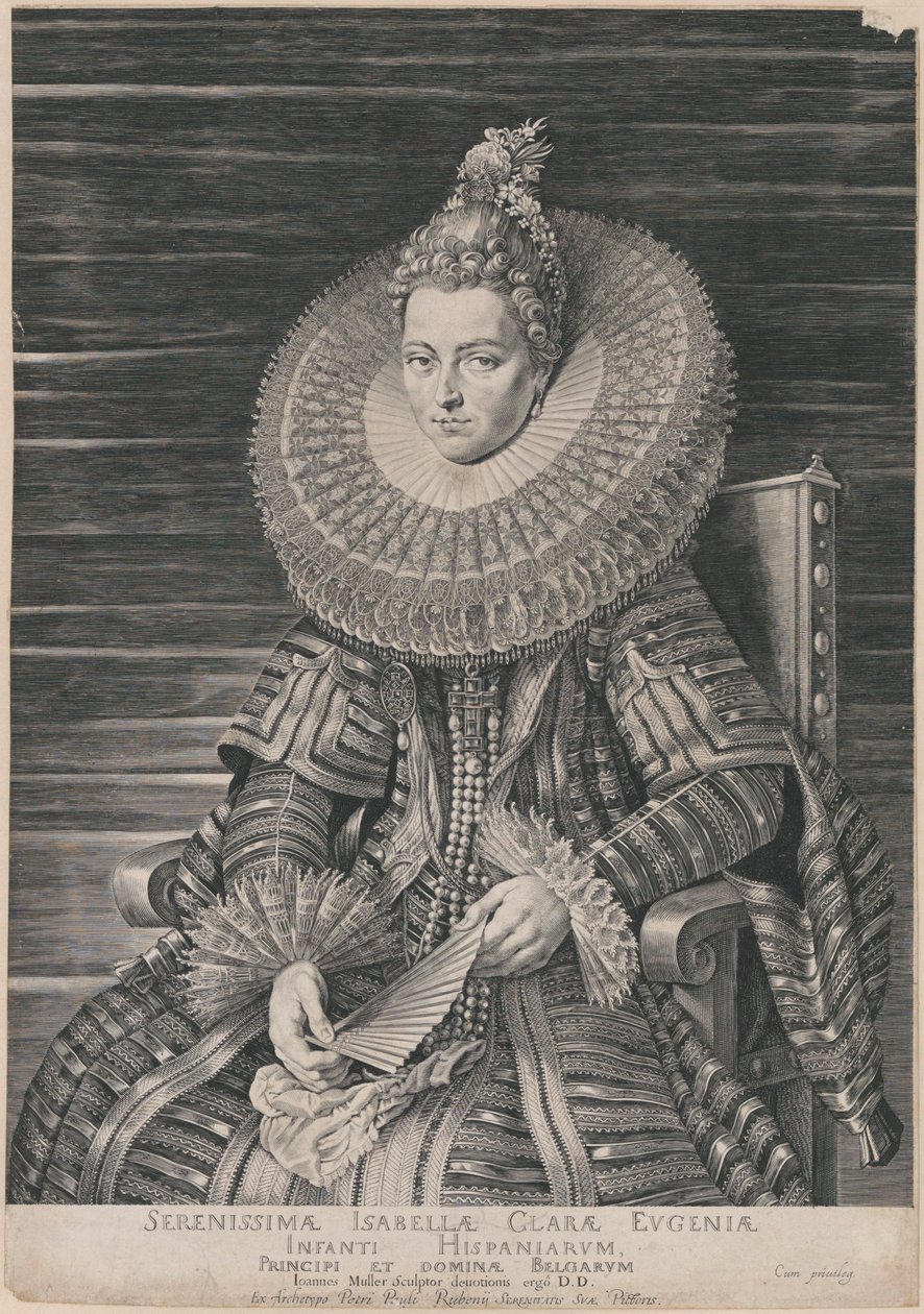 Isabella, Spanias infanta av Peter Paul Rubens