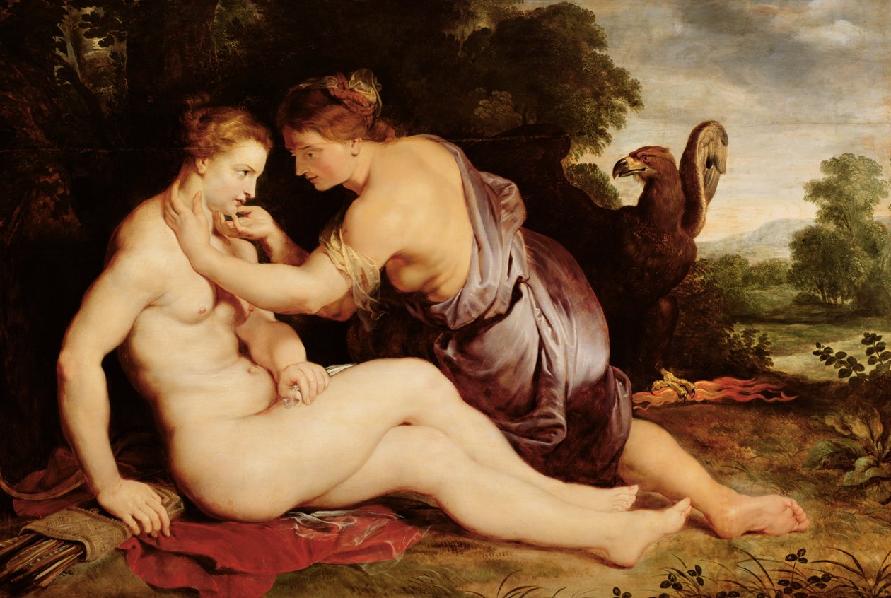 Jupiter og Callisto, 1613 av Peter Paul Rubens