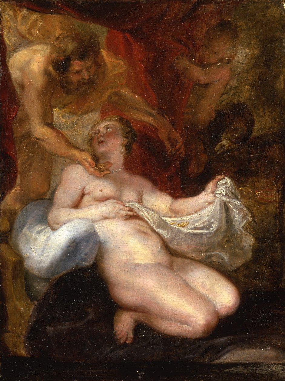 Jupiter og Danae av Peter Paul Rubens