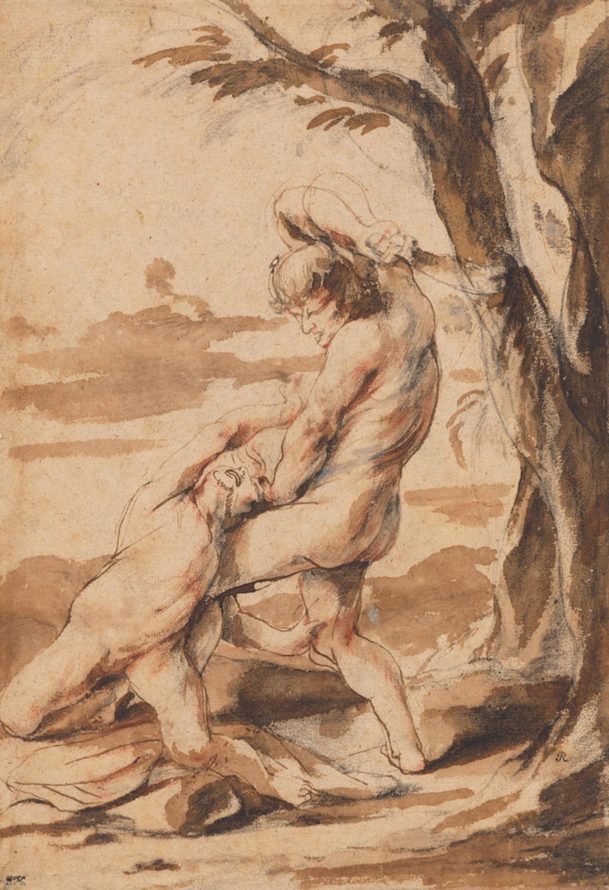 Kain dreper Abel av Peter Paul Rubens