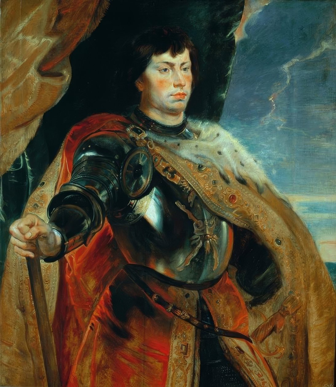 Karl den dristige av Peter Paul Rubens