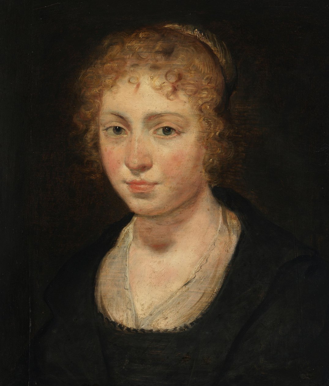 Hodet til en ung pike av Peter Paul Rubens