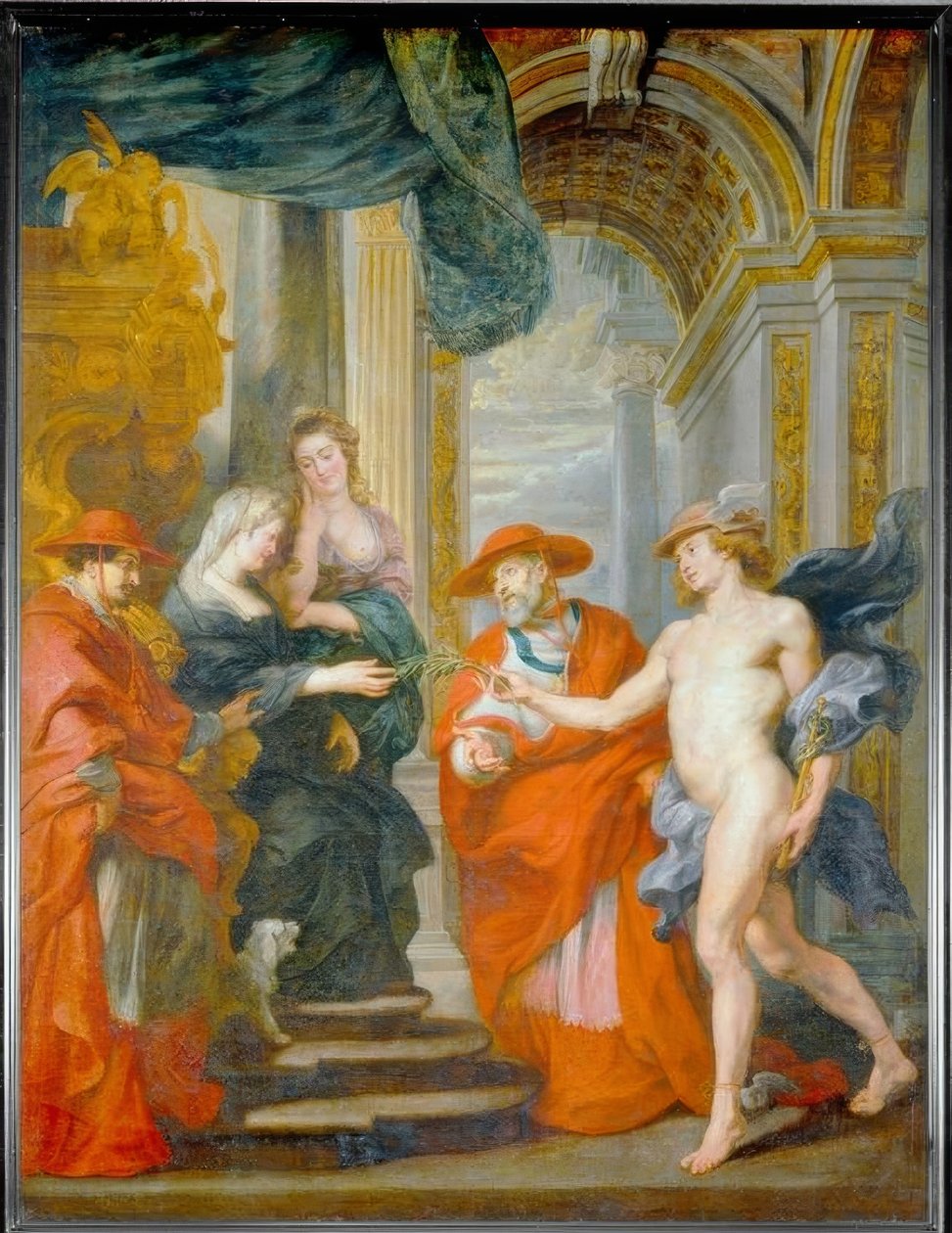 Angouleme-traktaten, 30. april 1619 av Peter Paul Rubens