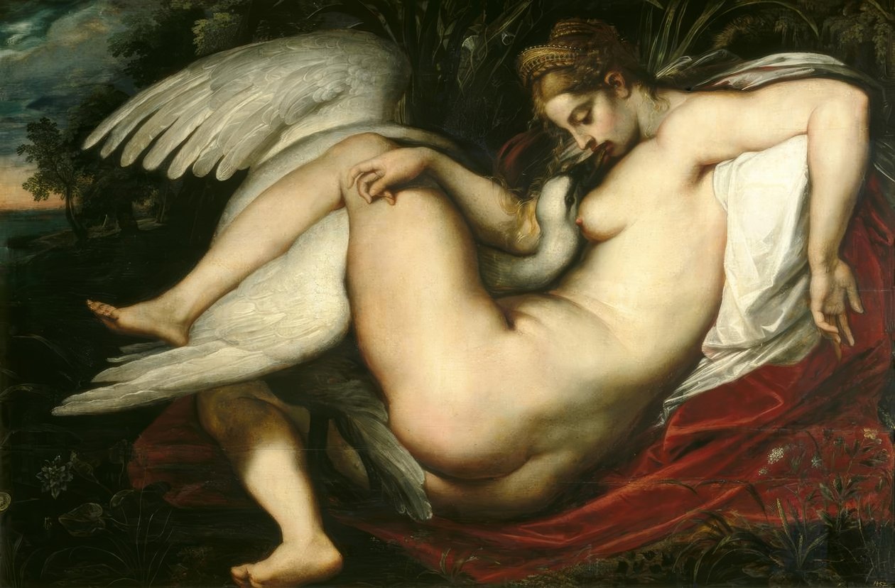Leda med svanen av Peter Paul Rubens