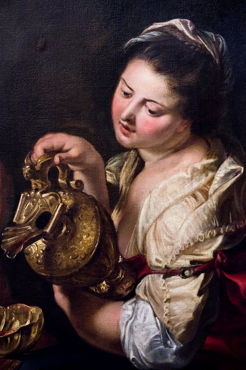 Lot og døtrene hans, ca. 1610 (olje på lerret) av Peter Paul Rubens
