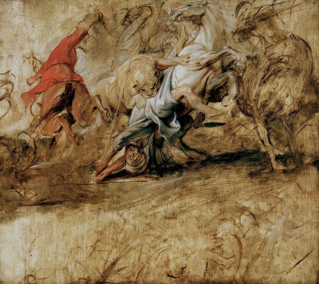 Løvejakt av Peter Paul Rubens