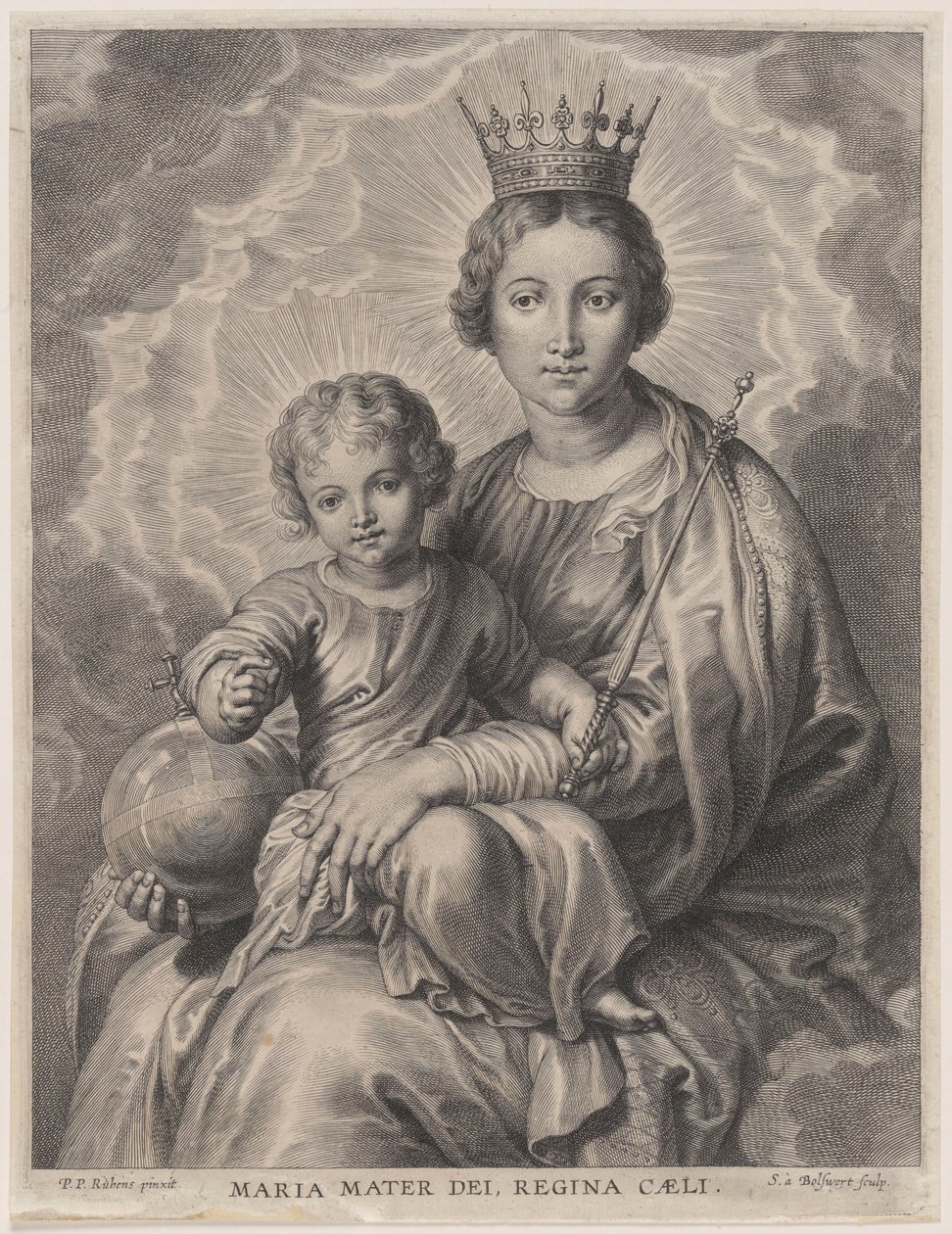 Madonna av Peter Paul Rubens