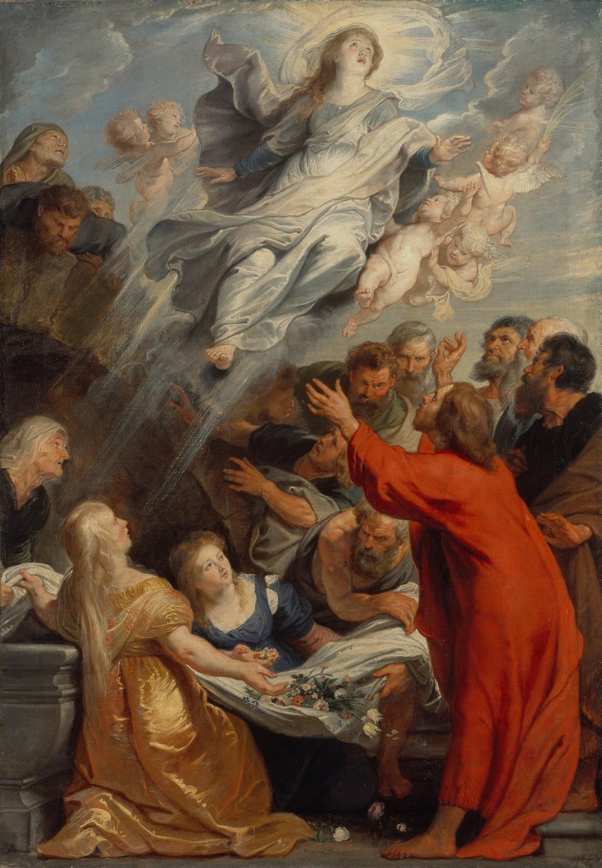 Marias himmelfart av Peter Paul Rubens