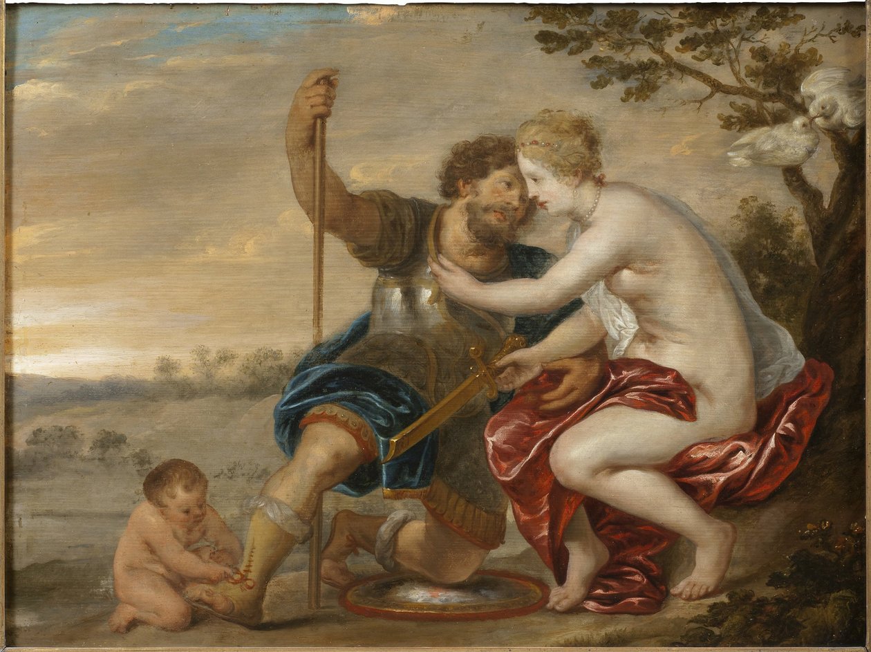Mars, Venus og Amor av Peter Paul Rubens