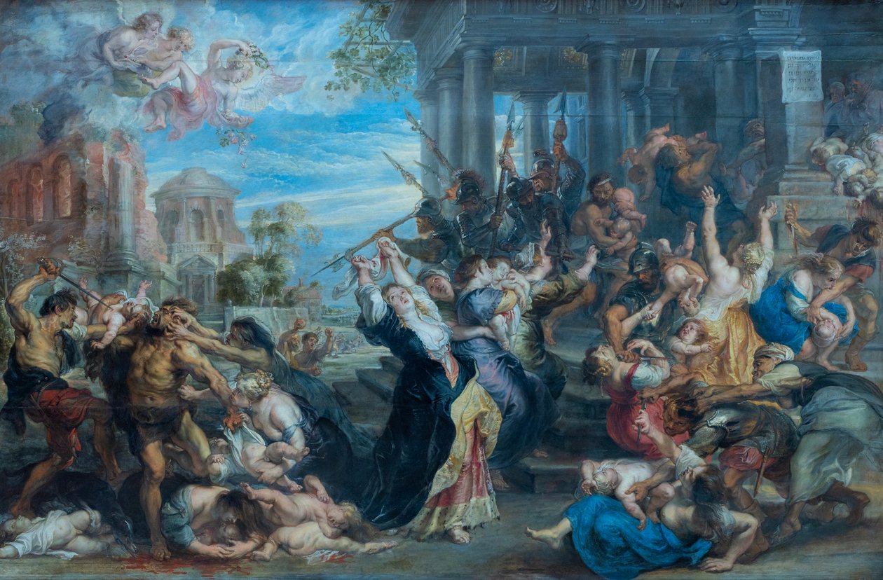 Barnemordet i Betlehem av Peter Paul Rubens