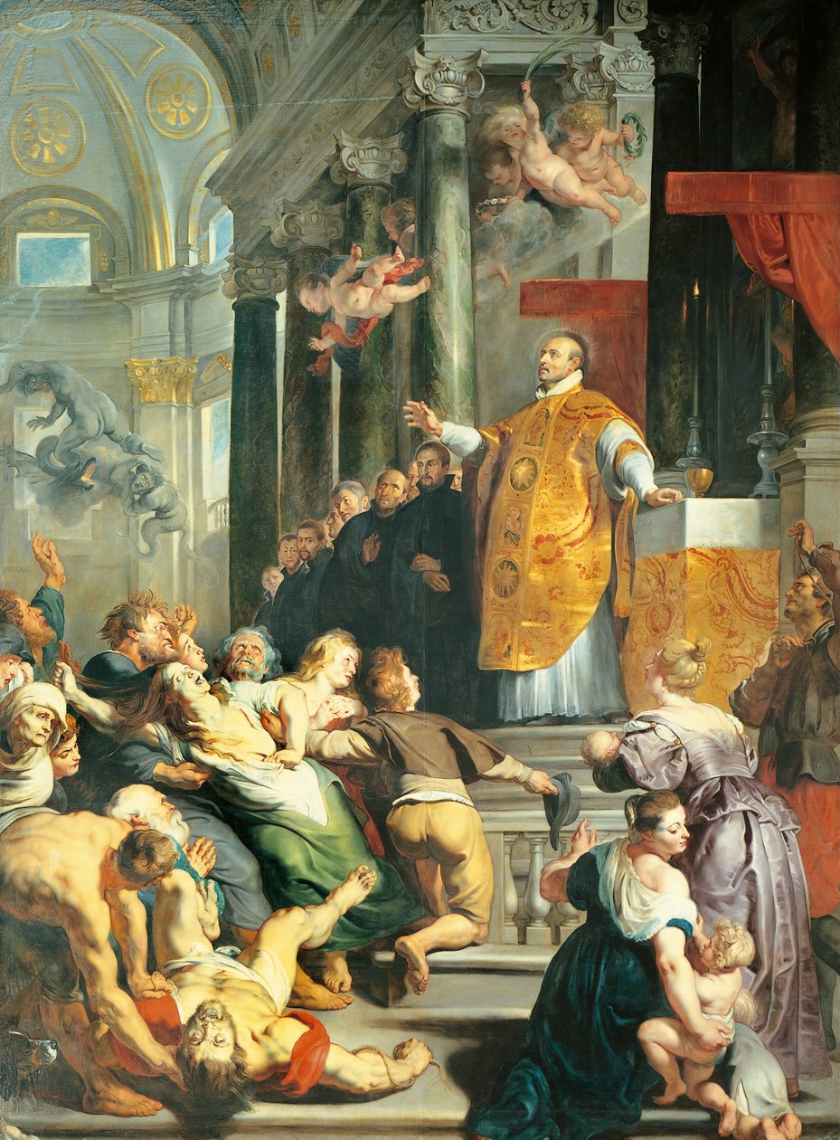 Mirakel av St Ignatius av Loyola av Peter Paul Rubens