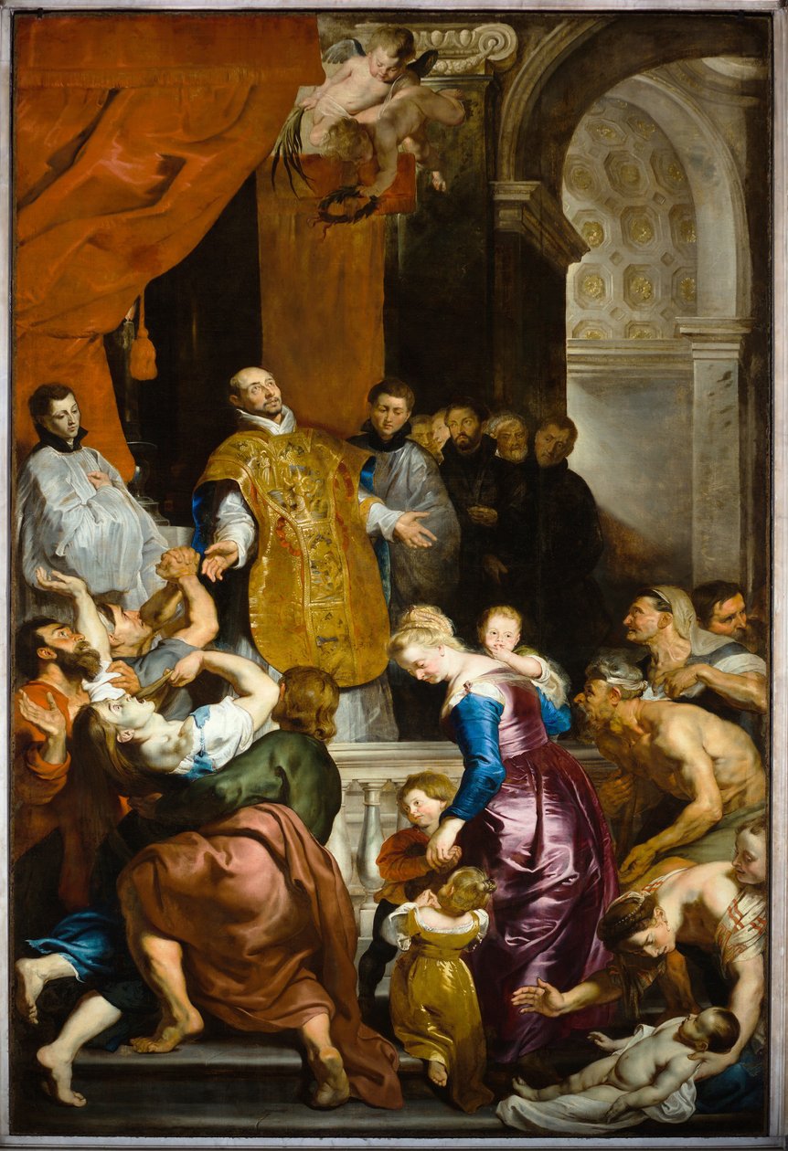 Mirakler av St. Ignatius av Loyola - 1620 av Peter Paul Rubens