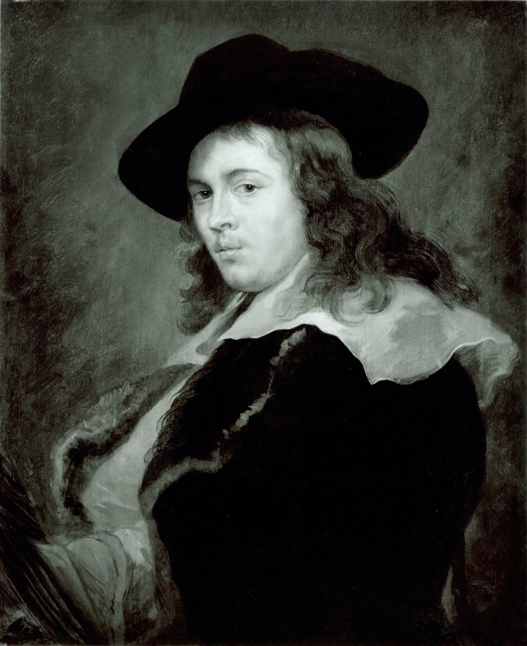 Nicolas Rubens, kunstnerens sønn, sent på 1630-tallet. av Peter Paul Rubens