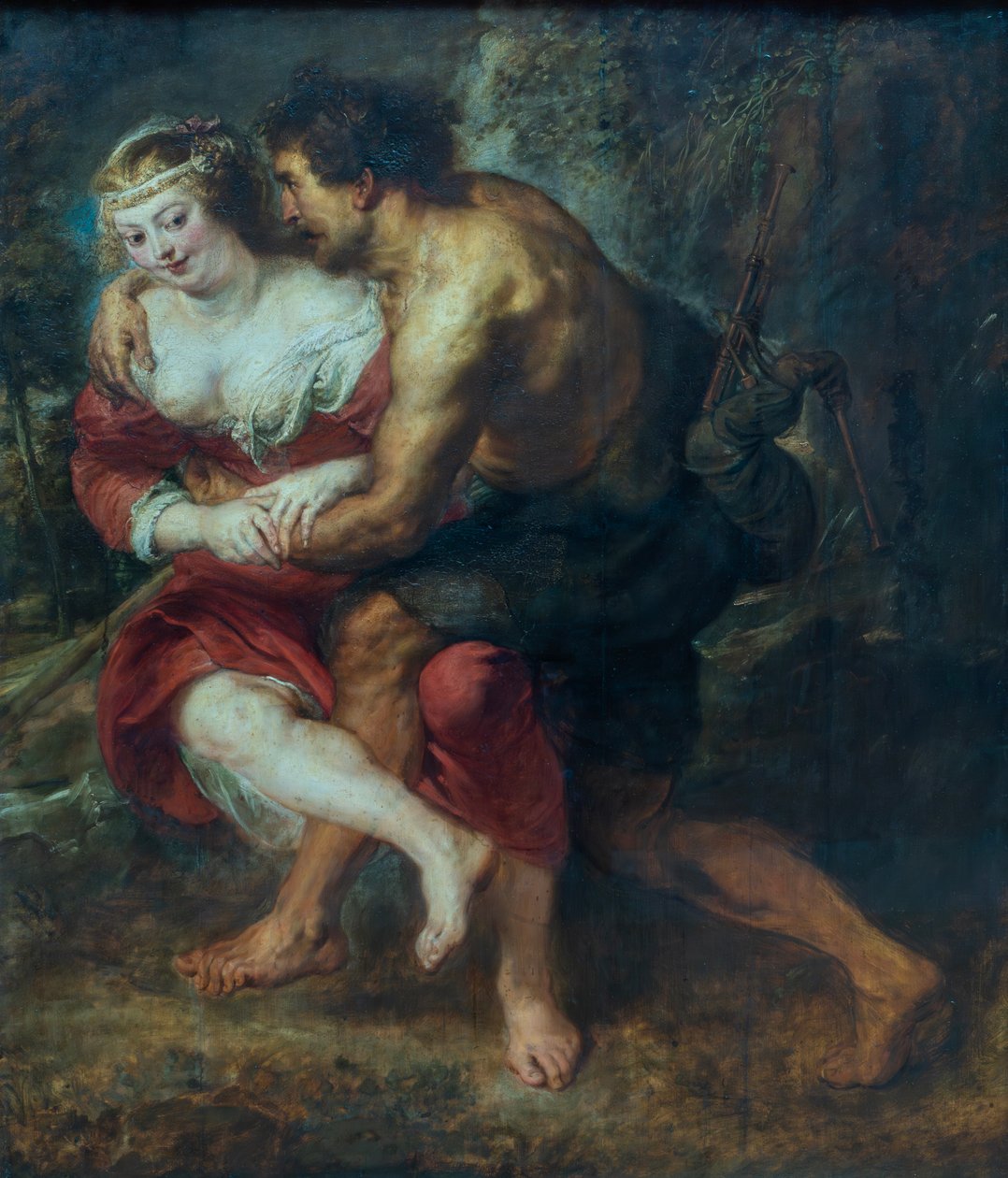 Pastoral scene (Corydon og Silvia) av Peter Paul Rubens