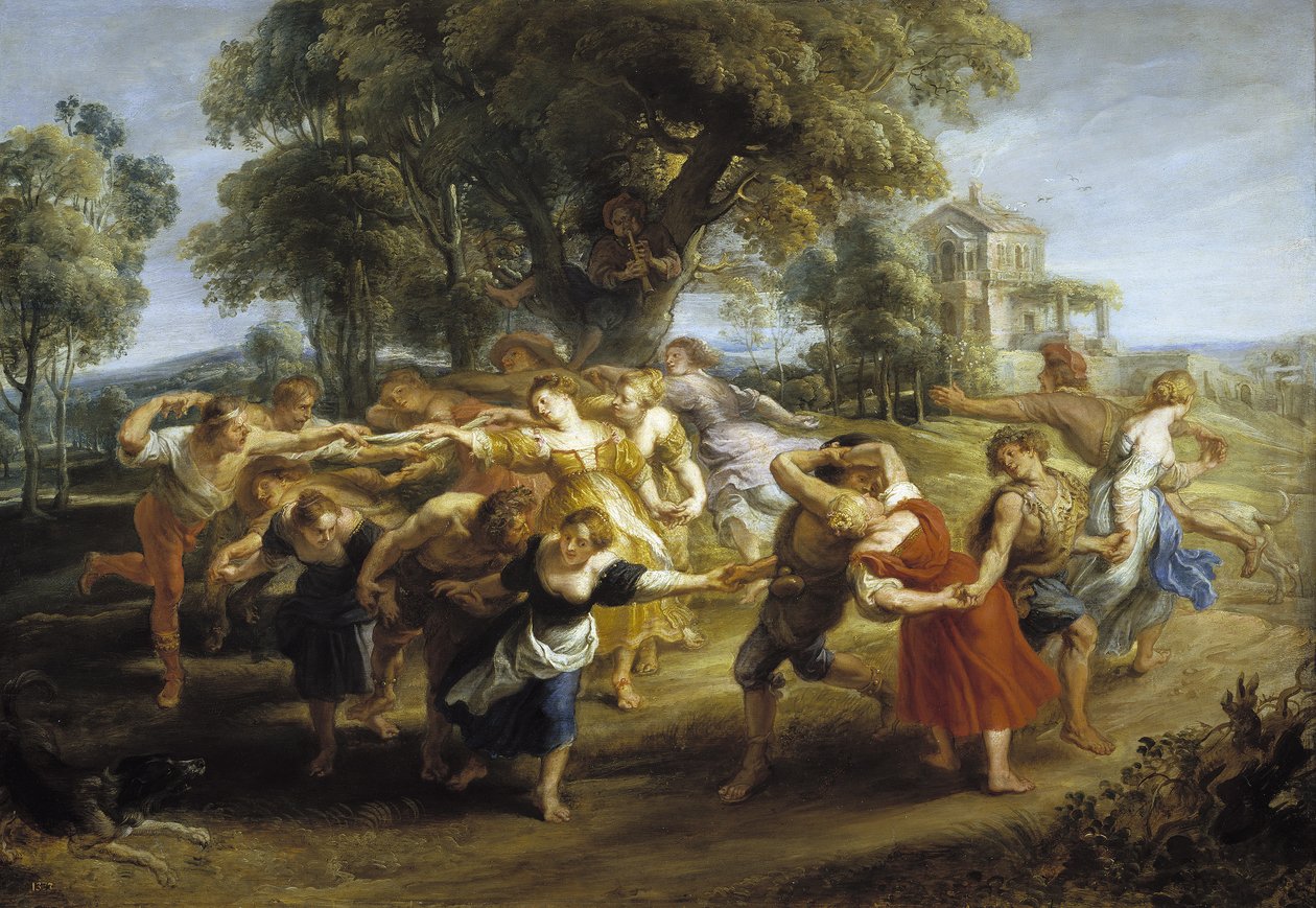 Bondedans, 1630-1635 av Peter Paul Rubens