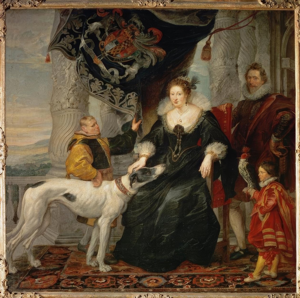 Portrett av Alatheia Talbot, grevinne av Arundel av Peter Paul Rubens