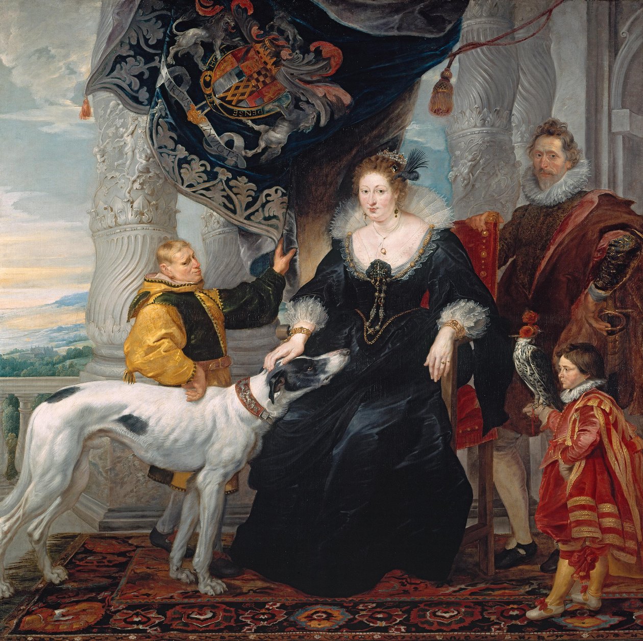 Portrett av Aletheia Talbot, grevinne av Arundel av Peter Paul Rubens
