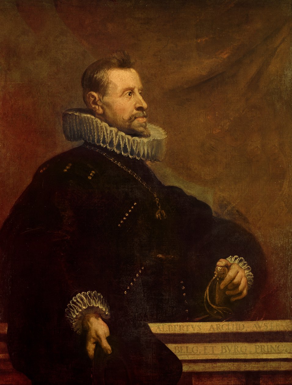 Portrett av Albert av Habsburg, erkehertug av Østerrike, guvernør i Nederland av Peter Paul Rubens