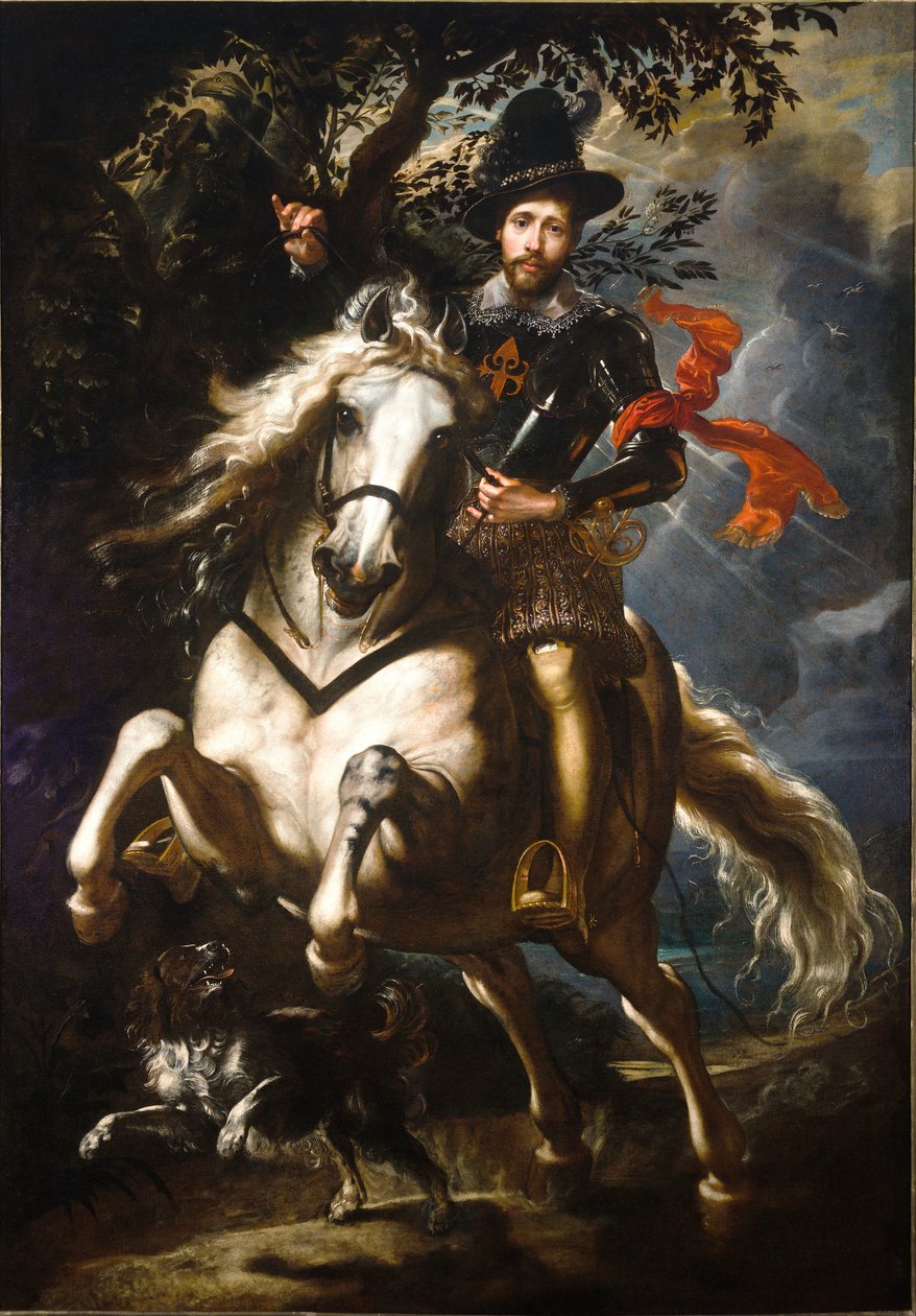 Portrett av Giò Carlo Doria på hesteryggen av Peter Paul Rubens