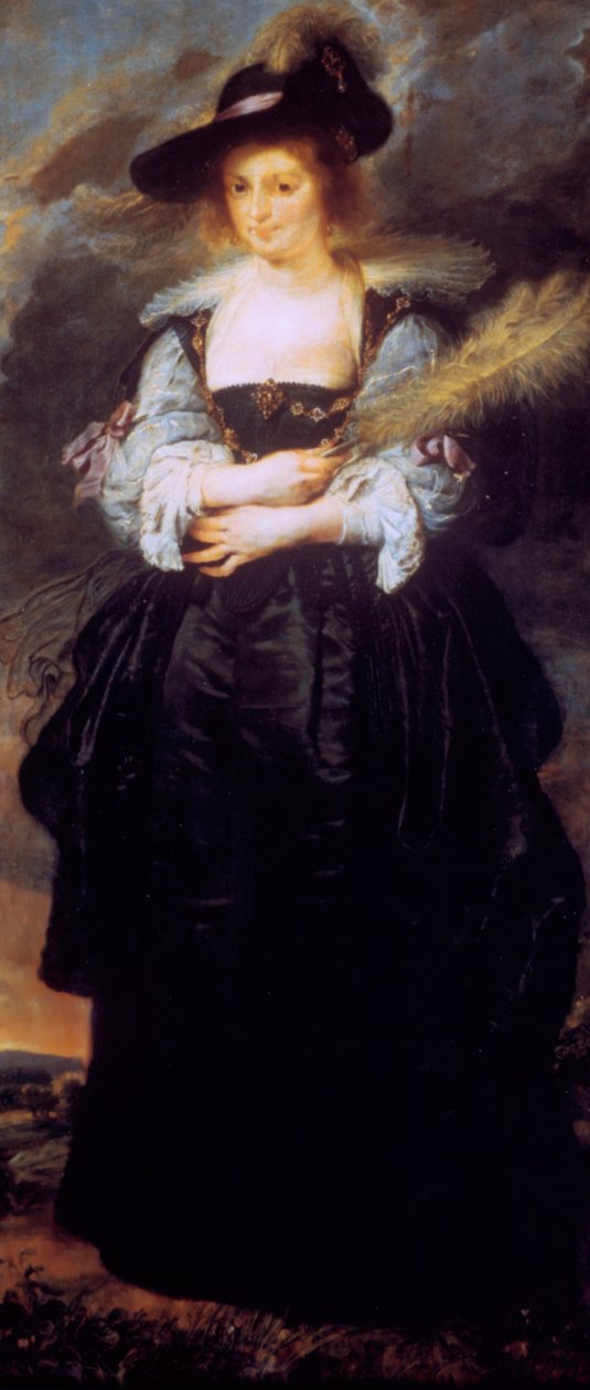 Portrett av Helena Fourment, c1630-32 av Peter Paul Rubens