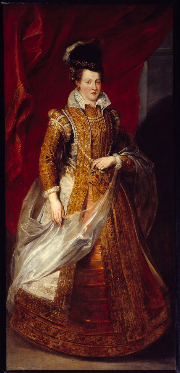 Portrett av Jeanne av Østerrike av Peter Paul Rubens