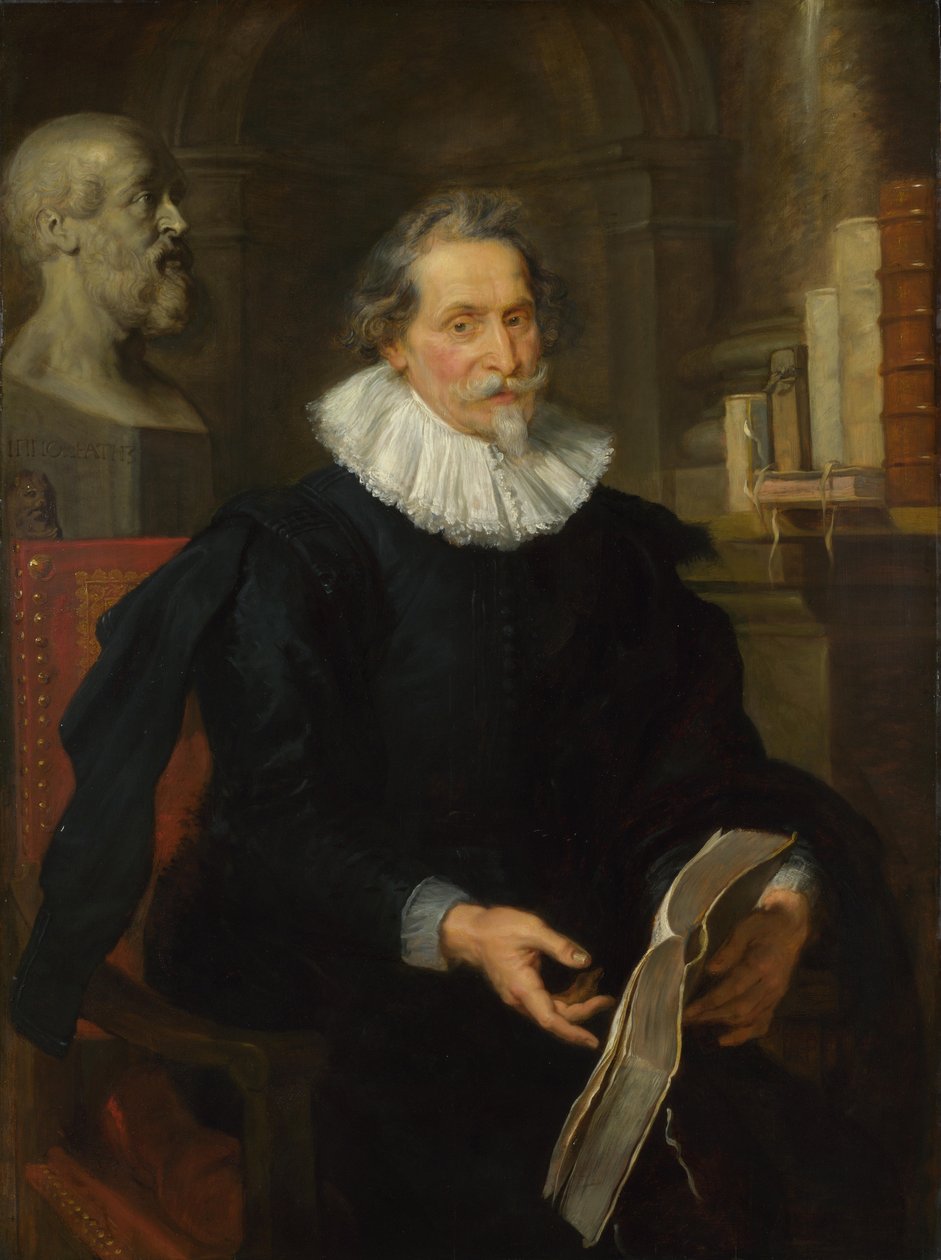 Portrett av Ludovico Nonnius 1553-1645, ca 1627 av Peter Paul Rubens