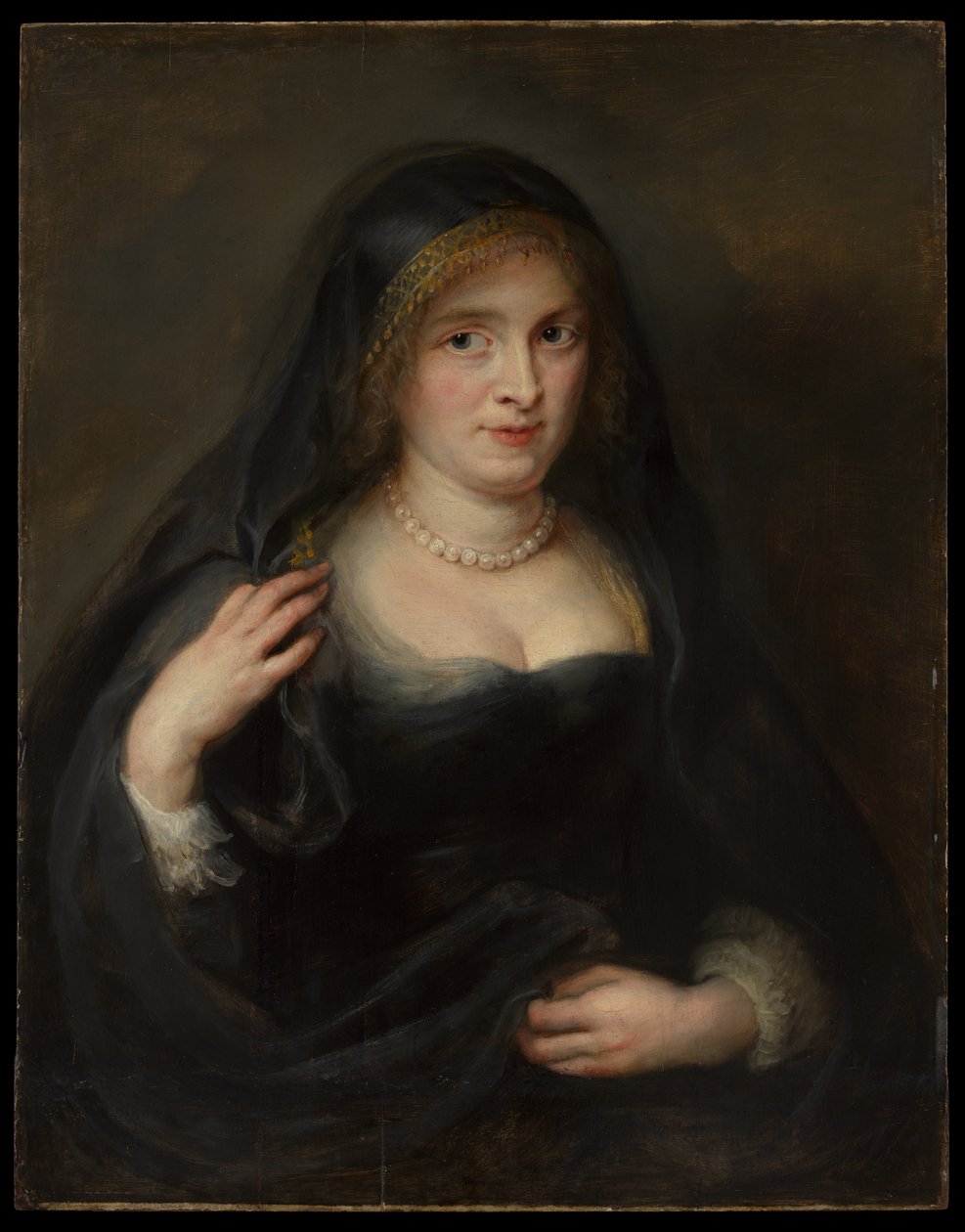 Portrett av en kvinne, sannsynligvis Susanna Lunden (Susanna Fourment, 1599-1628) av Peter Paul Rubens