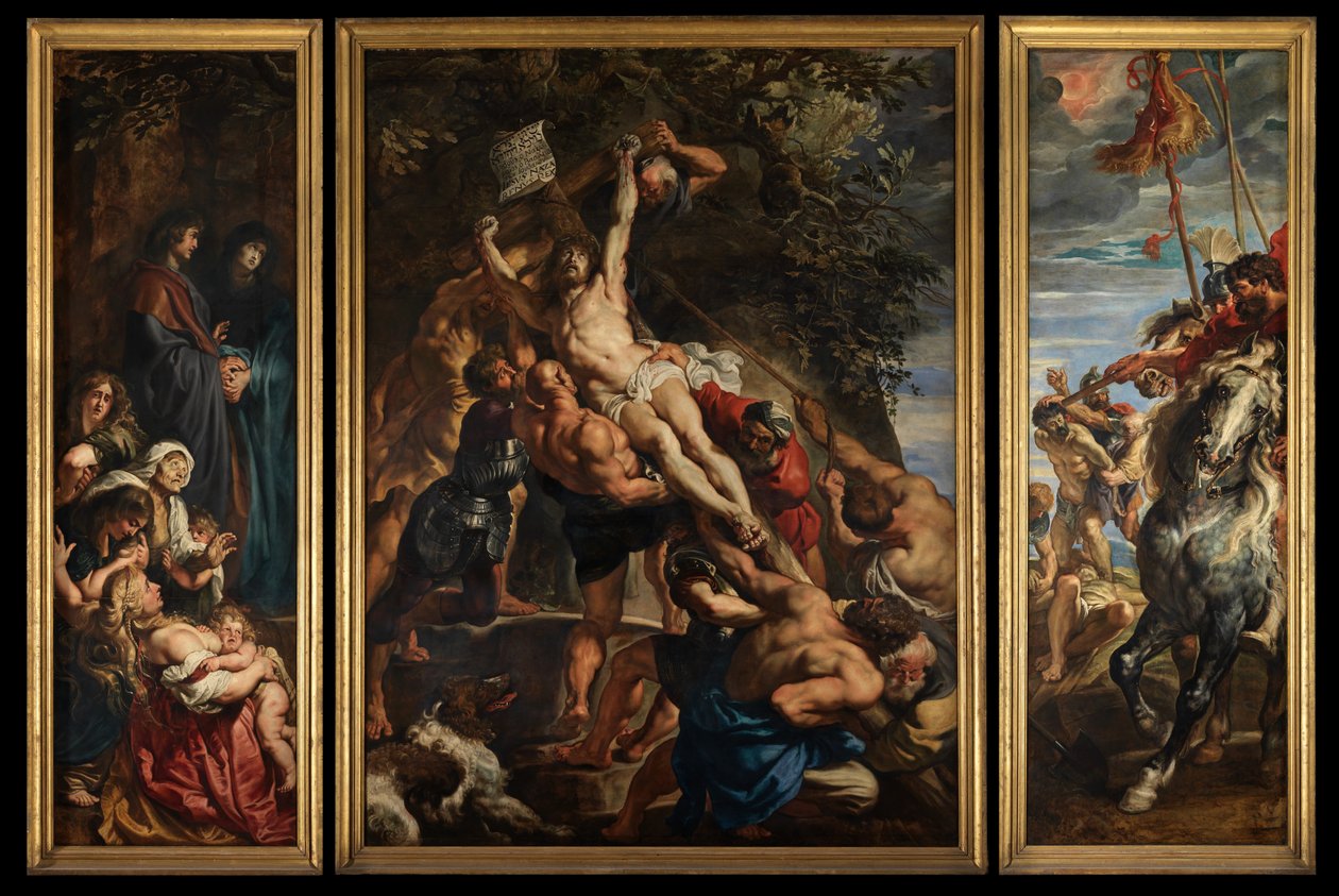 Korsheving, ca. 1610-11 (olje på panel) av Peter Paul Rubens