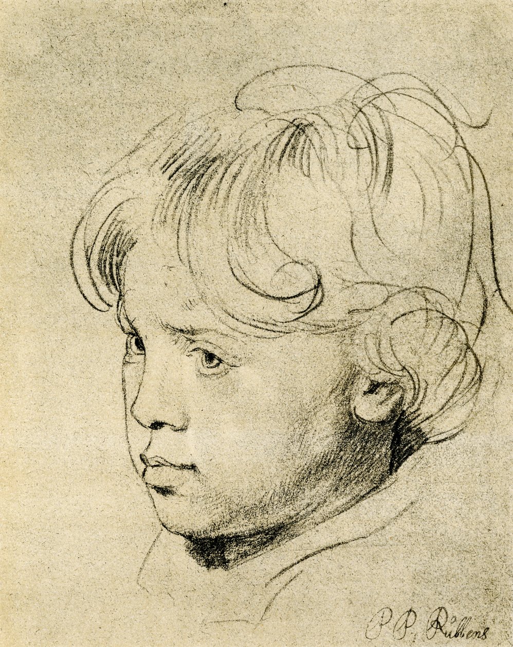 Rubens sønn Niklas av Peter Paul Rubens