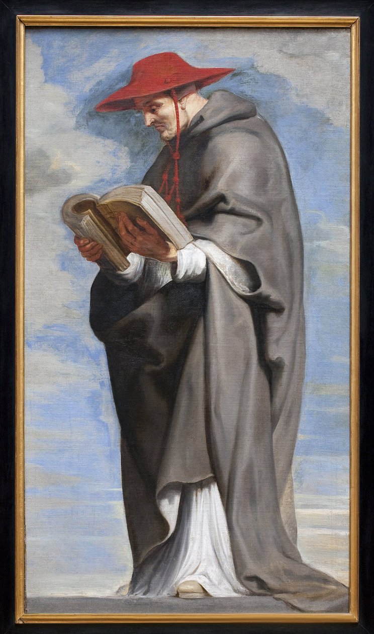 Saint Bonaventure. (Anheng av Saint Francois i ekstase). Læren om denne helgenen, som var lite verdsatt av den fransiskanske skolen frem til slutten av 1500-tallet, ble hedret av teologene fra Contre Reforme. Scener fra denne helgenens liv ar av Peter Paul Rubens