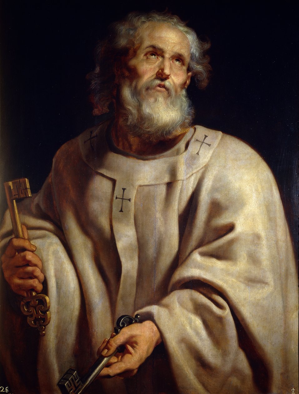 Sankt Peter, ca. 1611 (olje på lerret) av Peter Paul Rubens