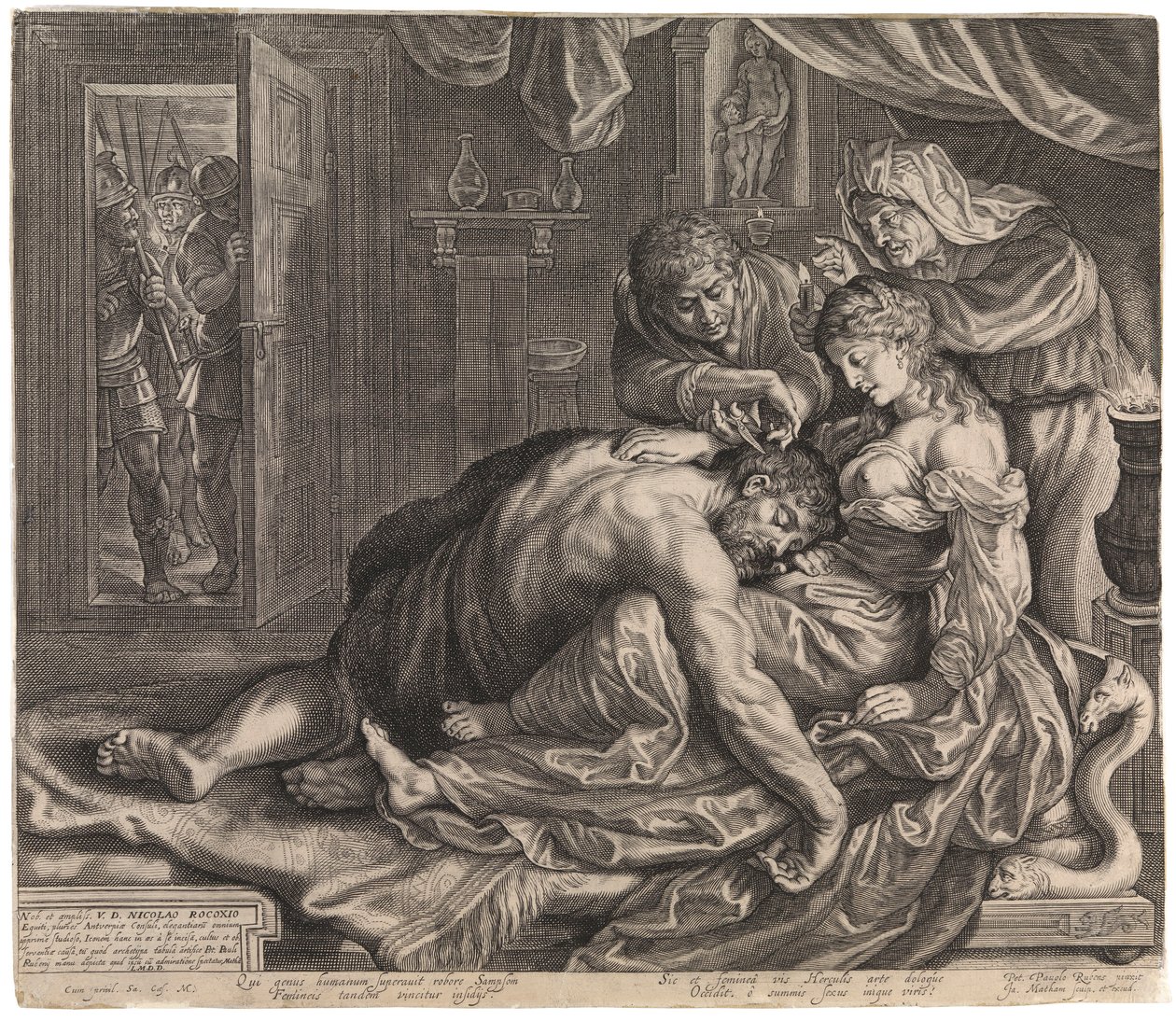 Samson og Delila av Peter Paul Rubens