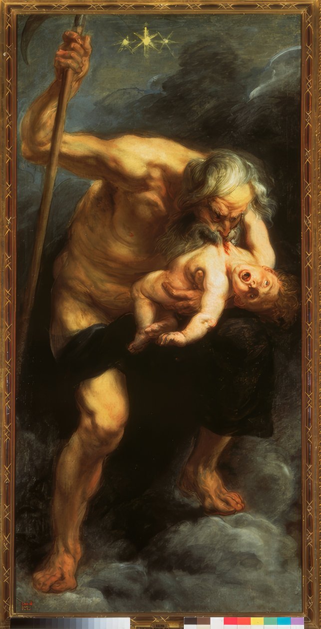 Saturn sluker en sønn av Peter Paul Rubens
