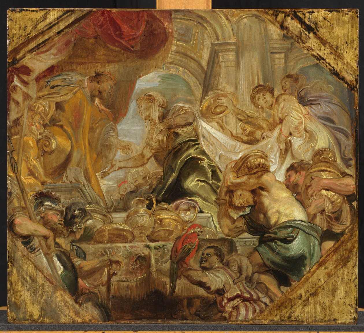 Salomo tar imot dronningen av Saba av Peter Paul Rubens