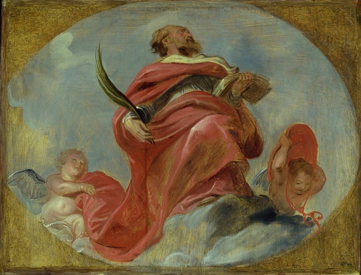 St. Albert av Louvain, 1620. av Peter Paul Rubens