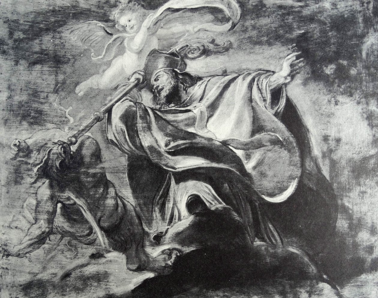 Den hellige Gregor av Nazianzus av Peter Paul Rubens